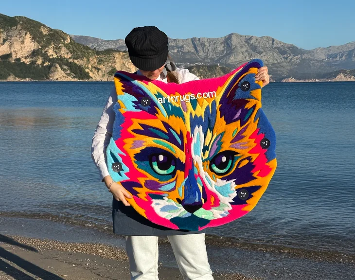 Animal Portrait Rug by Art and Rugs